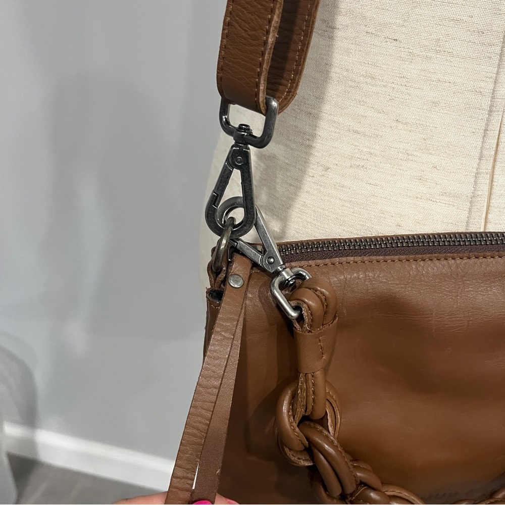 Harbour 2nd Brown Leather Crossbody and Hand Bag - Picture 9 of 10